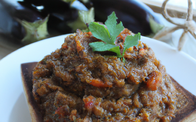 Caviar d'aubergines maison