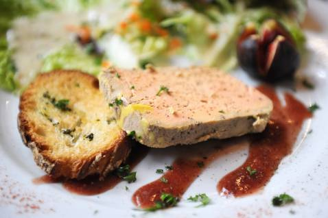 Foie Gras croque-sel au piment d'espelette et sa gelée