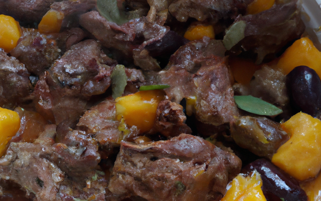 Tajine d'agneau aux coings