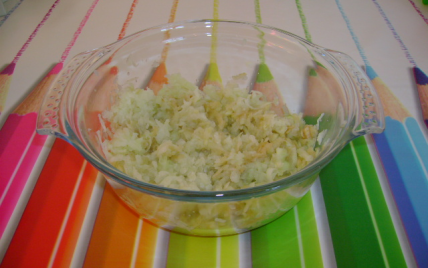 Râpée de choux rave aux pommes