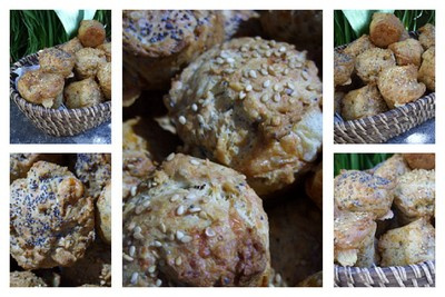 Muffins au Comté et aux céréales