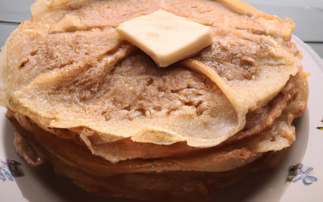 Pâte à crêpes au lait et beurre