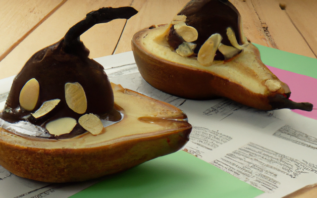 Amandines poire-chocolat