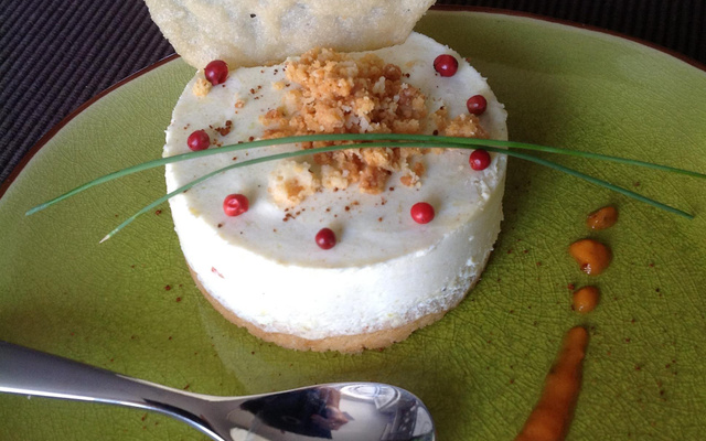 Bavarois de courgette et saumon