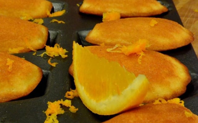 Madeleines à l'orange