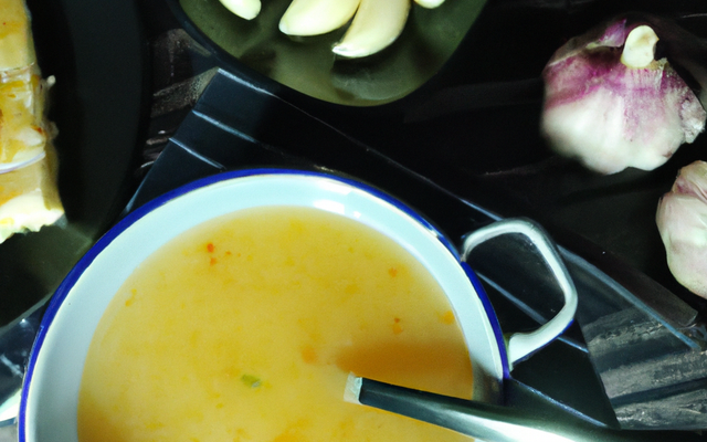 Soupe à l'ail espagnole