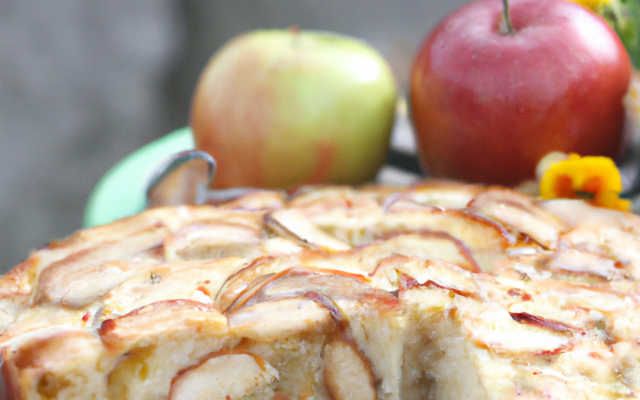 Cake rapide pommes-châtaigne