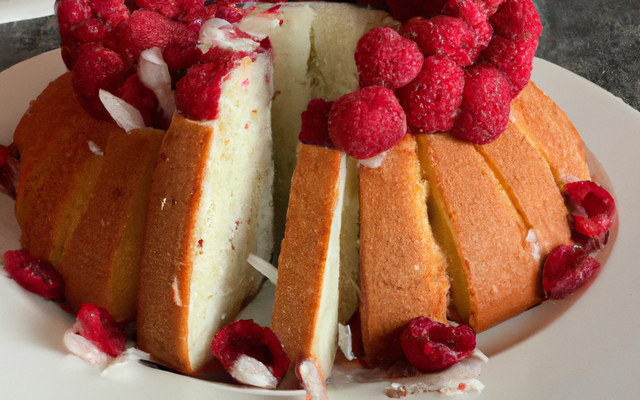 Charlotte framboises / coco & cardamome