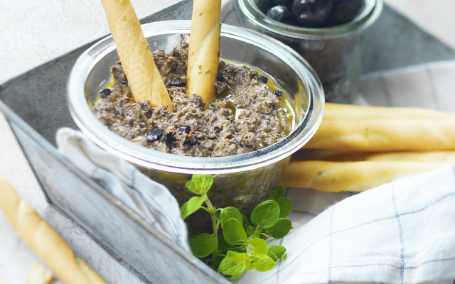 Tapenade d'olives noires au Chavroux®