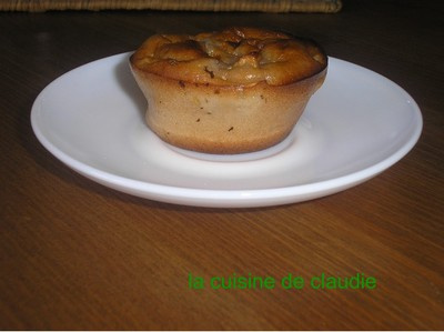 Mini cakes moelleux pomme cassis