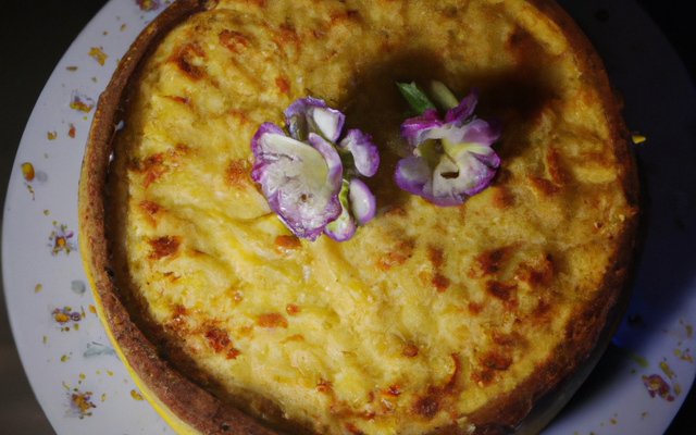 Cheese cake de chou-fleur