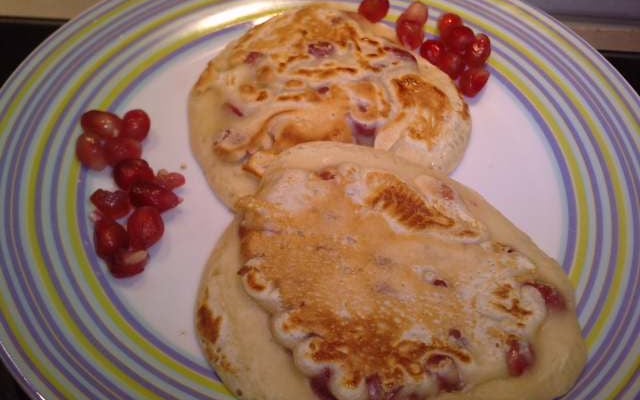 Pancakes à la grenade