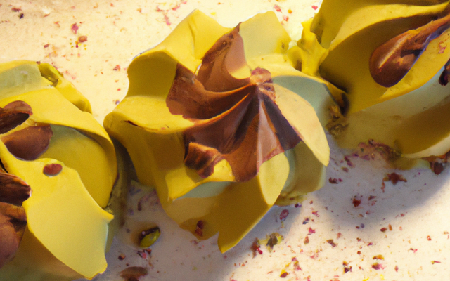 Tri-Marbré Pistache, Chocolat, Vanille