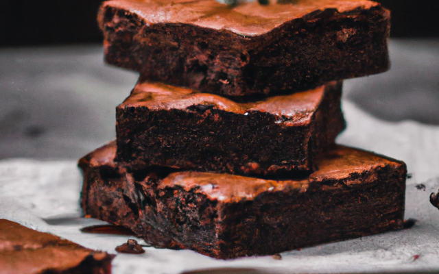 Brownies au chocolat noir