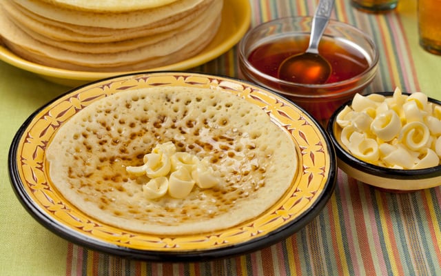 Crêpes mille-trous ou crêpes marocaines (Baghrirs)