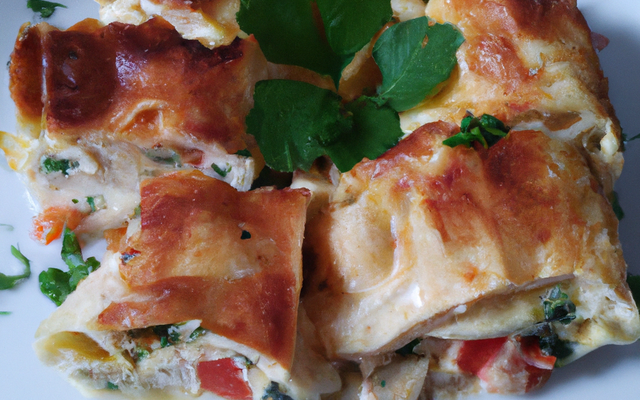 Feuilleté au poulet