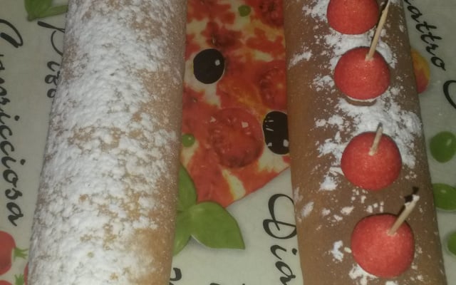 Gâteau roulé à la framboise