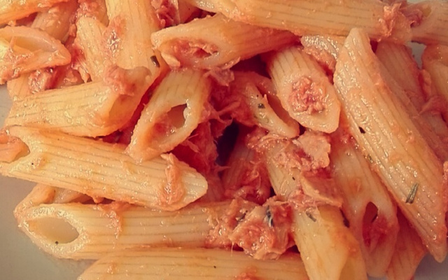 Pâtes à la provencale au thon