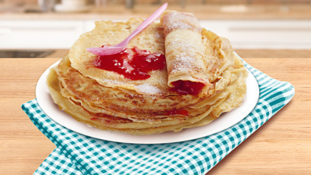 Pâte à crêpes à la Fleur de Maïs Maizena® et au sucre vanillé