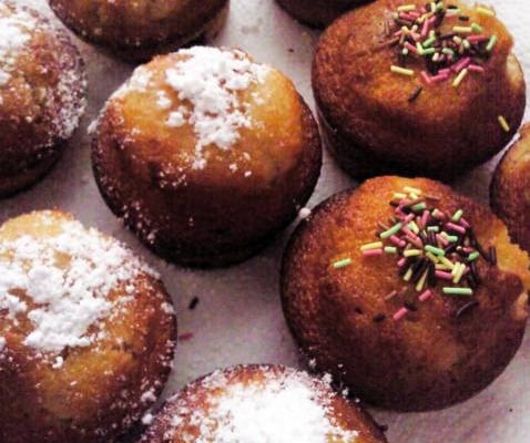 Muffins Banane Coco au cœur de Nutella