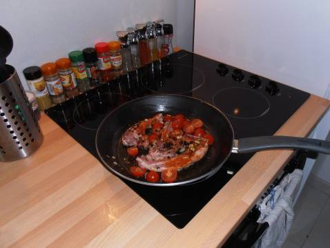 Côtelettes d'agneau en Provence