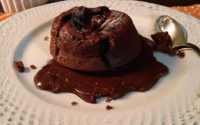 Délicieux fondant au chocolat