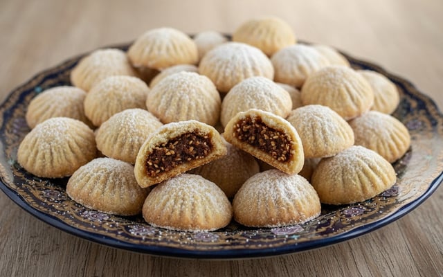 Maamoul : Gâteau aux dattes traditionnel