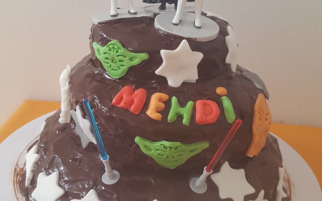 Gâteau Star Wars