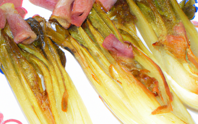 Endives braisées au jambon de Paris