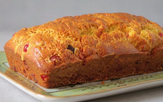 Cake lardons et olives extra moelleux