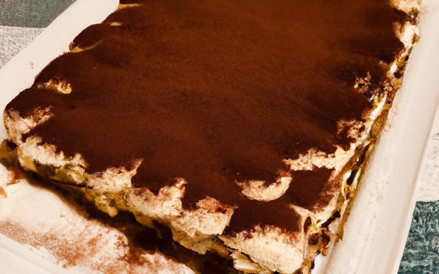 Tiramisu gourmand