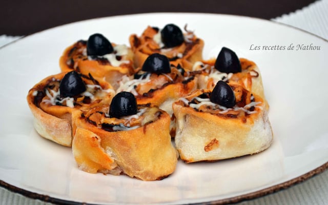 Pizza rolls au chorizo