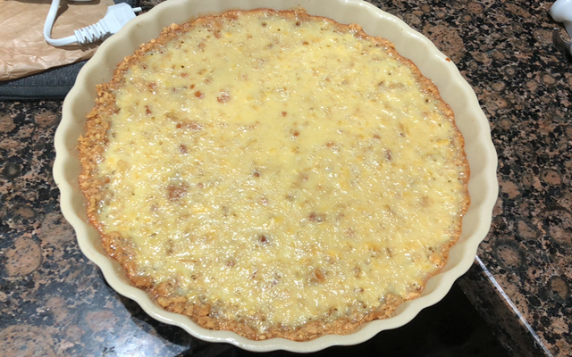Tarte crémeuse à la banane