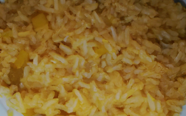 Riz à la pointe de Curry