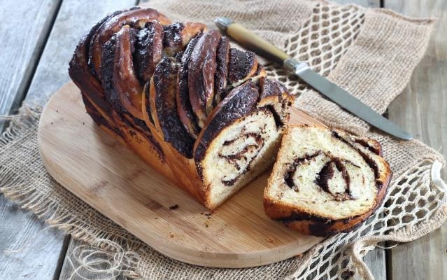 Krantz cake ou Babka (brioche torsadée au chocolat)