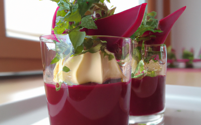 Verrines de betteraves