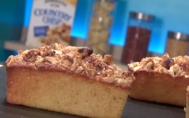 Mini-cakes à la pomme et aux céréales Country Crisp de Jordans