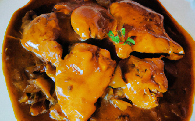 Poulet à la bière brune très rapide à réaliser