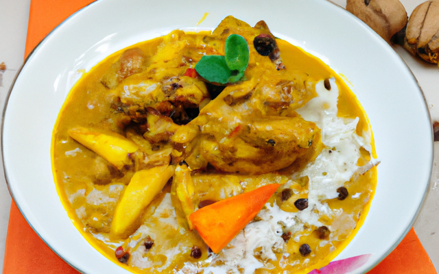 Curry de lapin à la noix de coco