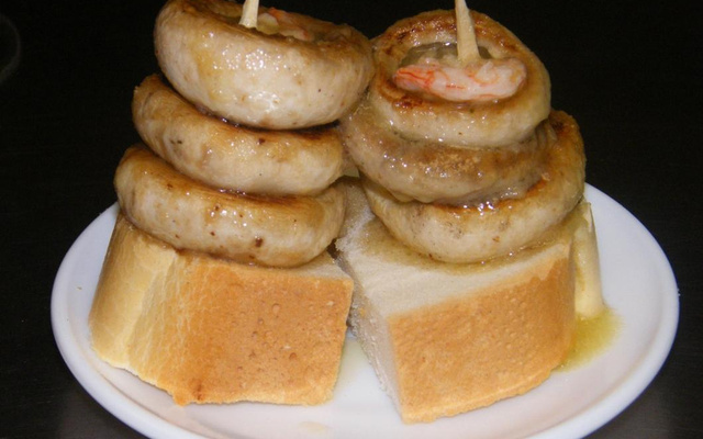 Brochette de champignons