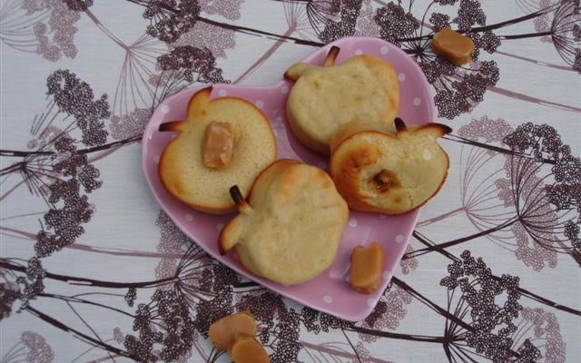 Petites pommes fondantes au cœur de caramel