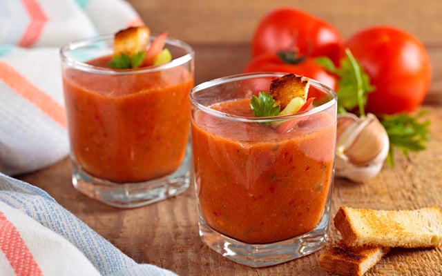 Gaspacho du jardin