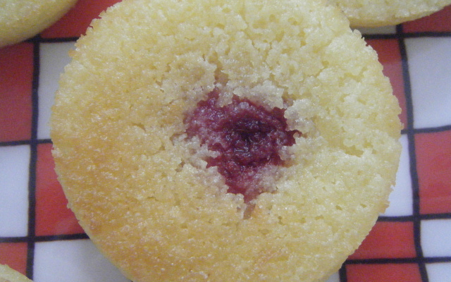 Palets moelleux vodka, citron, framboise ( muffins)