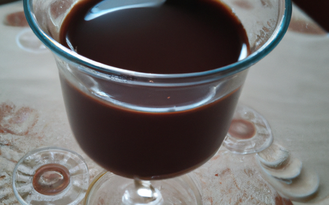 Liqueur de chocolat, boisson des dieux