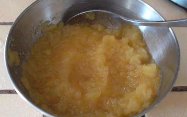 Compote de pommes maison