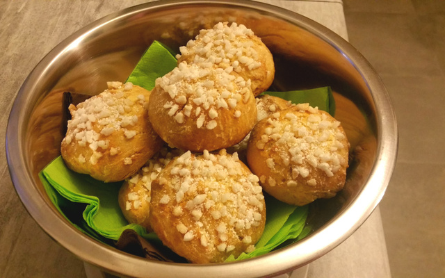 Petites brioches au sucre au Companion