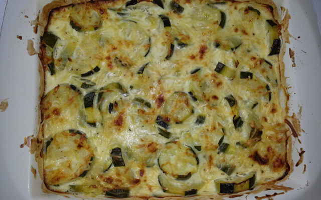 Gratin de courgettes du Pays basque