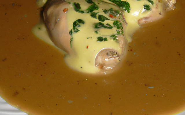 Chapon sauce suprême