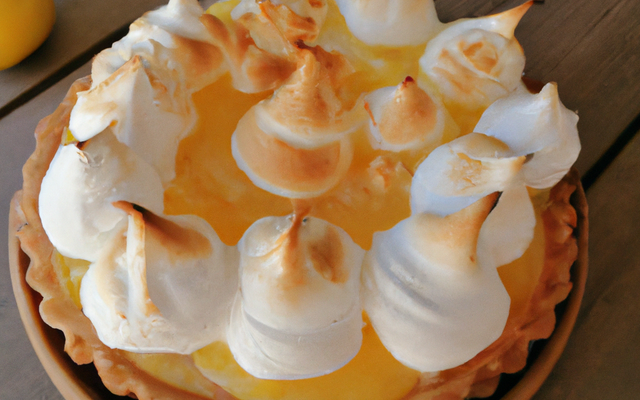 Tarte au citron meringuée comme je l'aime