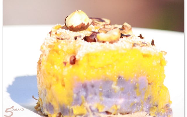 Parmentien de canard purées de Vitelotte et Butternut